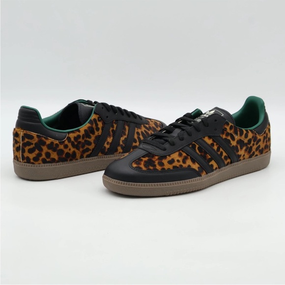 Adidas Samba OG Leopard Print Sneakers - Picture 8 of 8